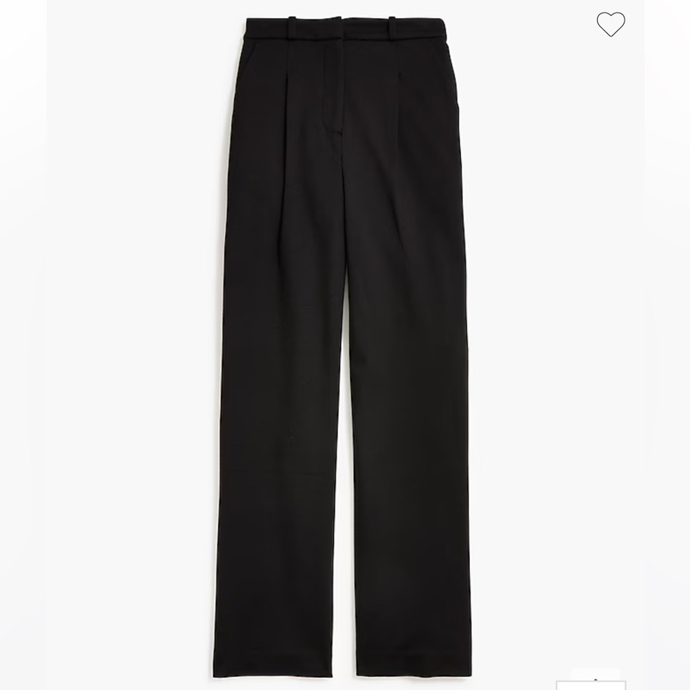 BRAND NEW! Black J. Crew wide leg ponte pant